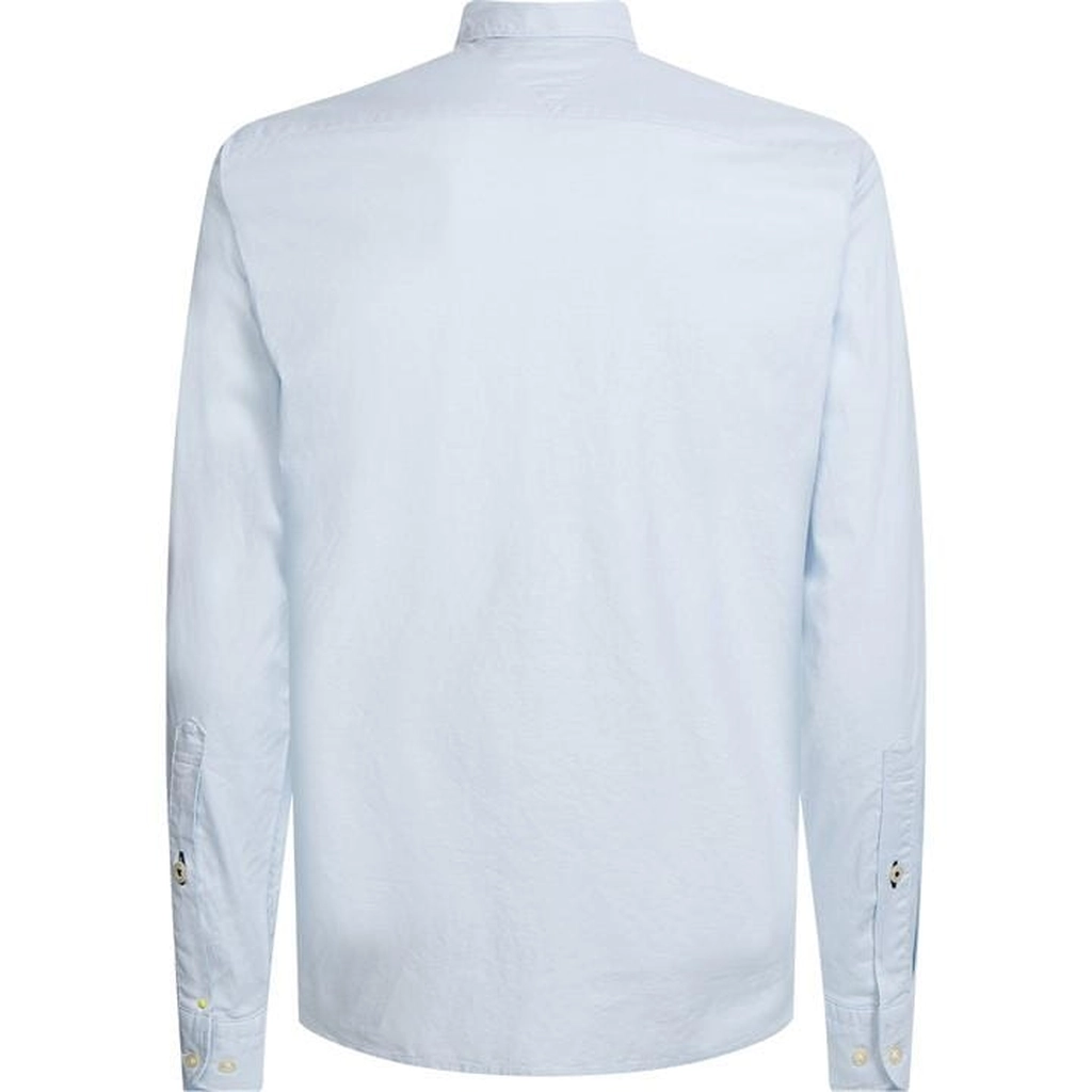 Tommy Hilfiger Core 1985 Long Sleeve Oxford Shirt - Blue